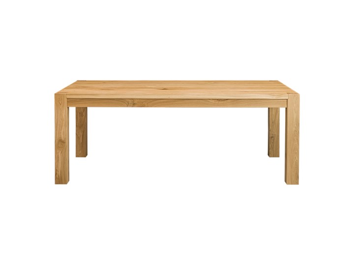 Stół Gustav Dąb 200x100 cm Szerokość 80 cm Długość 160 cm Stal Długość 120 cm Wysokość 75 cm Długość 200 cm Długość 90 cm Długość 80 cm Drewno Szerokość 120 cm Rozkładanie