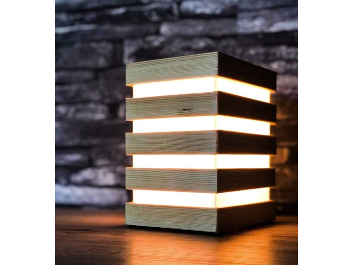 Inteligentna lampka nocna LED zdalnie sterowana - EX376-Senegal Lampa LED Kategoria Lampy stołowe Lampa nocna Styl Skandynawski