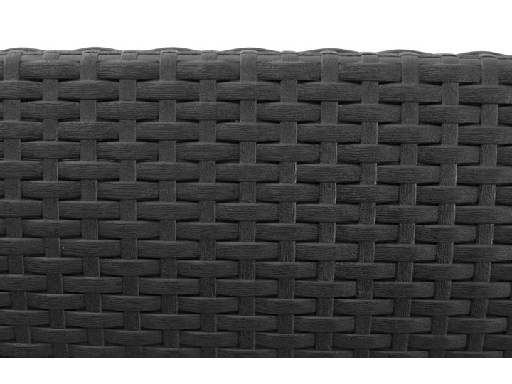 Zestaw wypoczynkowy CORFU SET MAX 5-osobowy - grafit Tworzywo sztuczne Zawartość zestawu Sofa Zestawy wypoczynkowe Rattan Zawartość zestawu Stół
