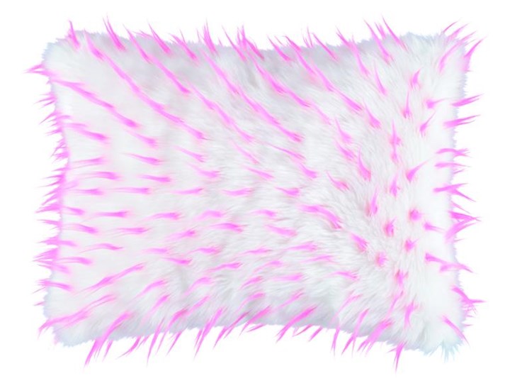 Poduszka dekoracyjna z futra JEŻYK Pomieszczenie Pokój nastolatka Futro ekologiczne Poszewka dekoracyjna 40x50 cm Prostokątne Kategoria Poduszki i poszewki dekoracyjne