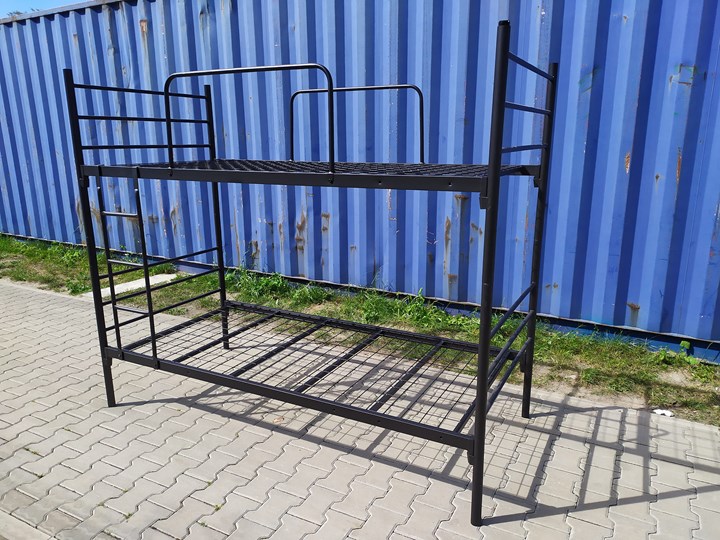ŁÓŻKO METALOWE PIĘTROWE ROZKŁADANE 80x200 - BOSTON Łóżko piętrowe Rozmiar materaca 80x200 cm Liczba miejsc Dwuosobowe